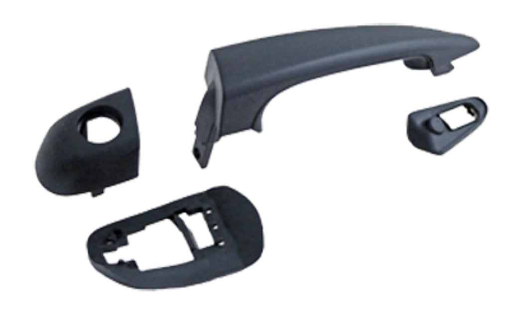 Maniglia Anteriore Sinistra-Esterna-Nera-Con Foro Nottolino Per Bmw 3 Series - E46 (BM0208002)