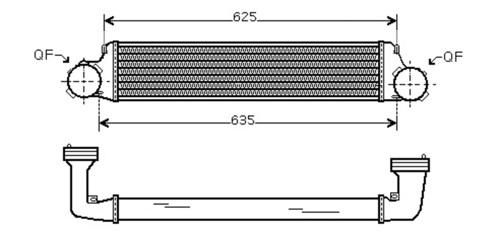 Intercooler Per Bmw 3 Series - E46 (BM020N001)
