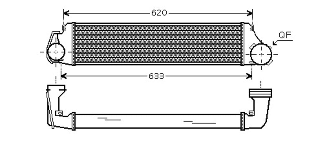 Intercooler Per Bmw 3 Series - E46 (BM020N002)