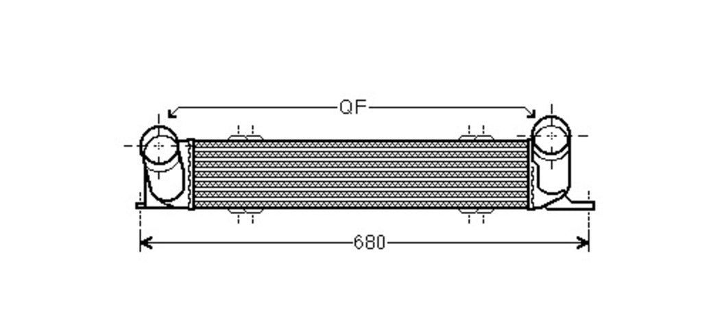 Intercooler Per Bmw 3 Series - E90/e91 (BM024N002)