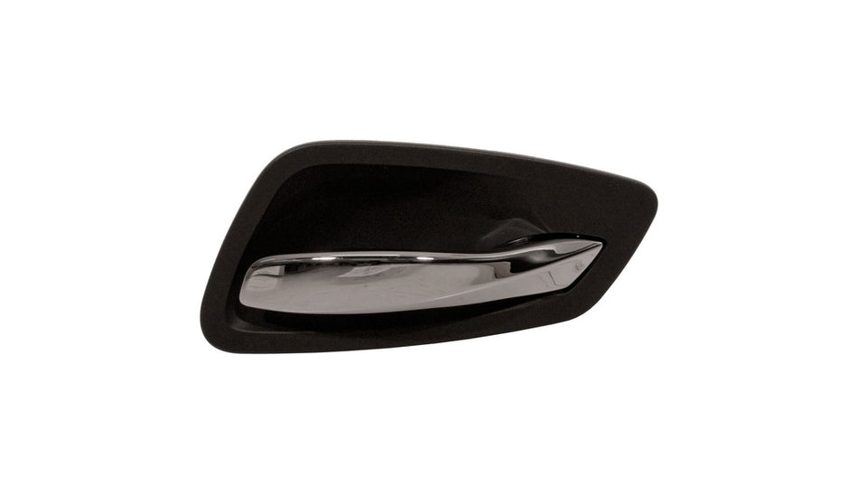 Maniglia Anteriore Destra-Interna-Con Leva Cromata-Satinata-Con Mostrina Nera Per Bmw 3 Series - E92/e93 Coupe'/cabrio (BM0258401)