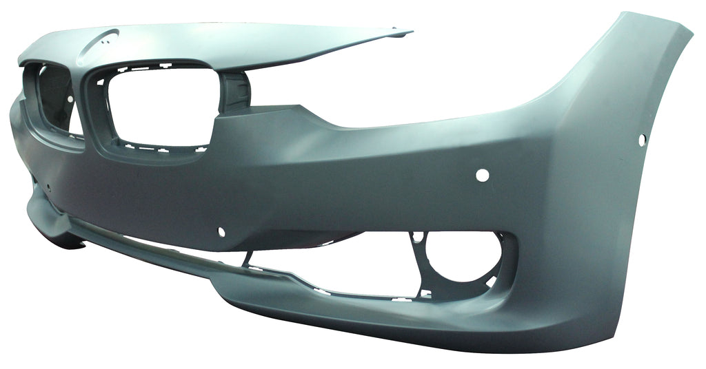 Paraurti Anteriore-Con Primer-Con Fori Pdc+supporti+view Cam Mod. Basis Per Bmw 3 Series - F30/f31 (BM0281032)