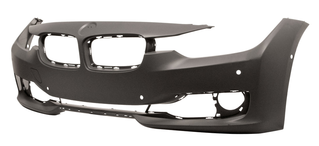 Paraurti Anteriore-Con Primer-Con Fori Pdc+supporti-Con Fori Park Assist Mod. Modern Luxury Mod. Sport Per Bmw 3 Series - F30/f31 (BM0281044)