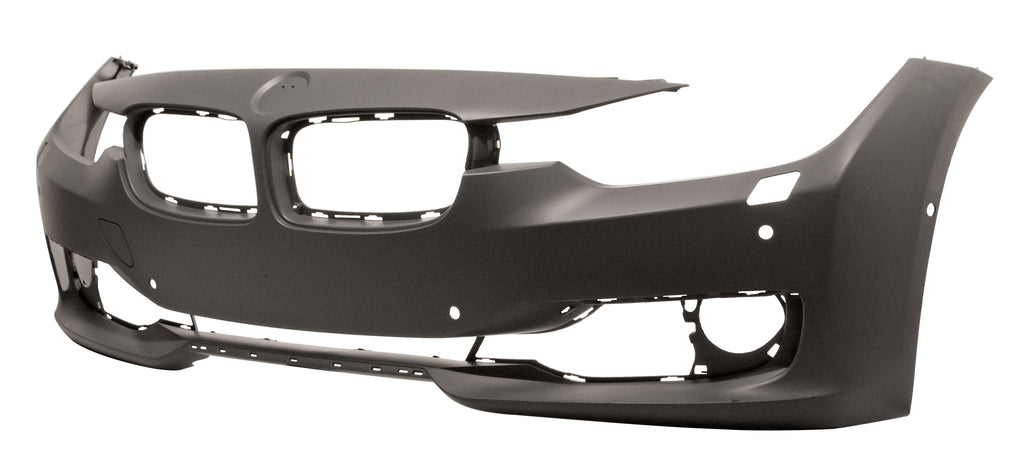 Paraurti Anteriore-Con Primer-Con Fori Pdc+supporti-Con Fori Lavafari-Con Foro Telecamera Laterale Mod. Modern/luxury/sport Per Bmw 3 Series - F30/f31 (BM0281047)