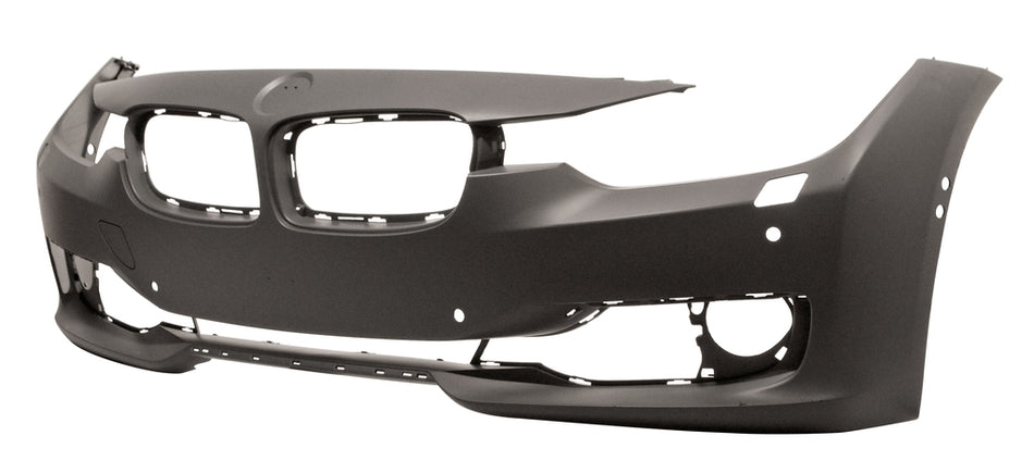 Paraurti Anteriore-Con Primer-Con Fori Pdc+supporti-Con Fori Lavafari-Con Park Assist-Con Foro Telecamera Laterale Mod. Modern/luxury/sport Per Bmw 3 Series - F30/f31 (BM0281049)