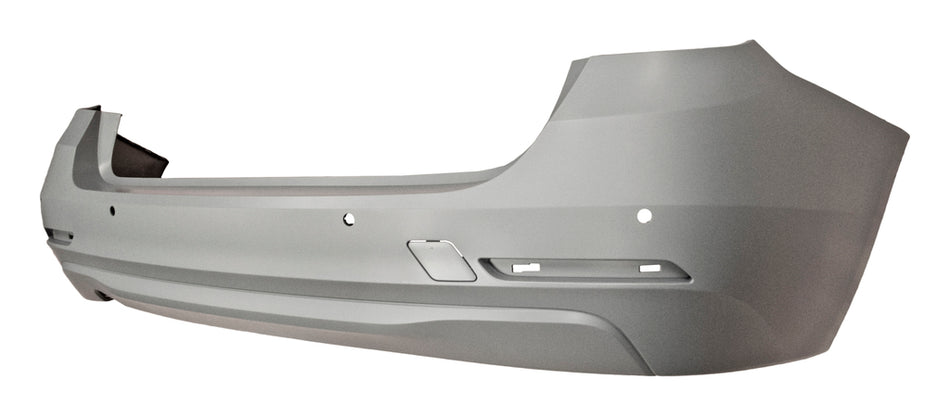 Paraurti Posteriore-Con Primer-Con Fori Pdc+supporti-Con Tappo Copri Gancio Mod. Station Wagon Per Bmw 3 Series - F30/f31 (BM0281070)
