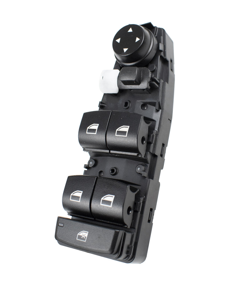 Pulsantiera Alzacristallo Porta Anteriore Sinistra-Nera-4 Interruttori-6 Pins Per Bmw 3 Series - F30/f31 (BM028WS14)