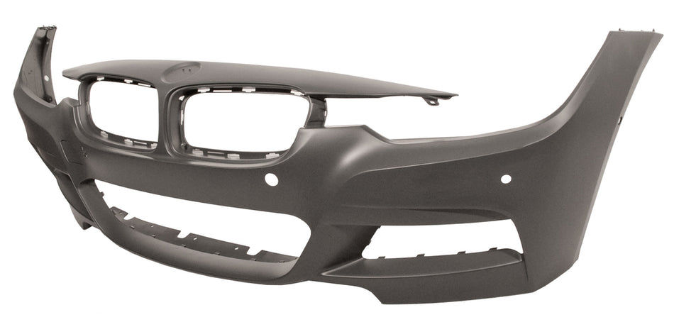 Paraurti Anteriore-Con Primer-Con Tappo Copri Gancio-Con Fori Pdc E Park Assist+supporti-Con Tracce Lavafari E Telecamera Laterale Mod. M-Tech Per Bmw 3 Series - F30/f31 M-Tech (BM0291041)