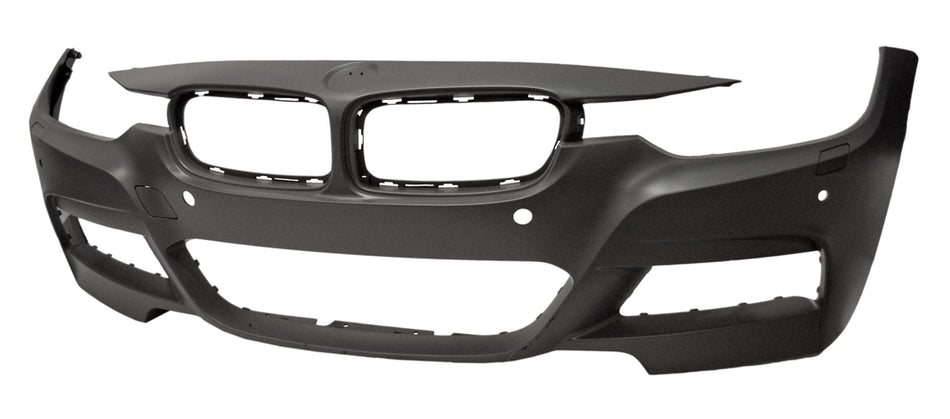 Paraurti Anteriore-Con Primer-Con Tappo Copri Gancio-Con Fori Pdc+supporti-Con Foro Telecamera Laterale-Con Tracce Lavafari E Park Assist Mod. M-Tech Per Bmw 3 Series - F30/f31 M-Tech (BM0291043)