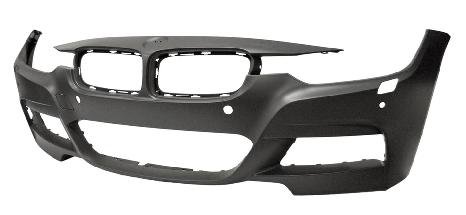 Paraurti Anteriore-Con Primer-Con Tappo Copri Gancio-Con Fori Pdc+supporti-Con Fori Lavafari-Con Foro Telecamera Laterale-Con Tracce Park Assist Mod. M-Tech Per Bmw 3 Series - F30/f31 M-Tech (BM0291044)