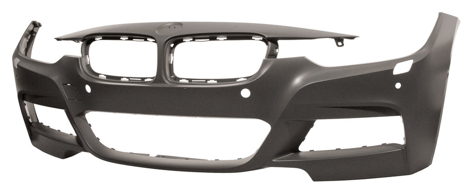 Paraurti Anteriore-Con Primer-Con Tappo Copri Gancio-Con Fori Pdc-Con Fori Park Assist-Con Fori Lavafari+supporti-Con Foro Telecamera Mod. M-Tech Per Bmw 3 Series - F30/f31 M-Tech (BM0291046)