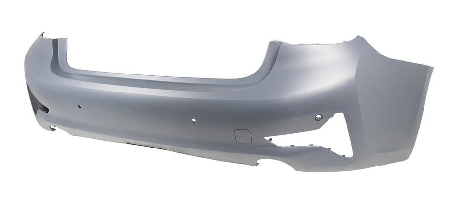 Paraurti Posteriore-Con Primer-Con Tappo Copri Gancio-Con Fori Pdc+supporti E Tracce Park Assist Mod. 4 Porte Mod. Sportline Per Bmw 3 Series - G20/g21 (BM0341062)