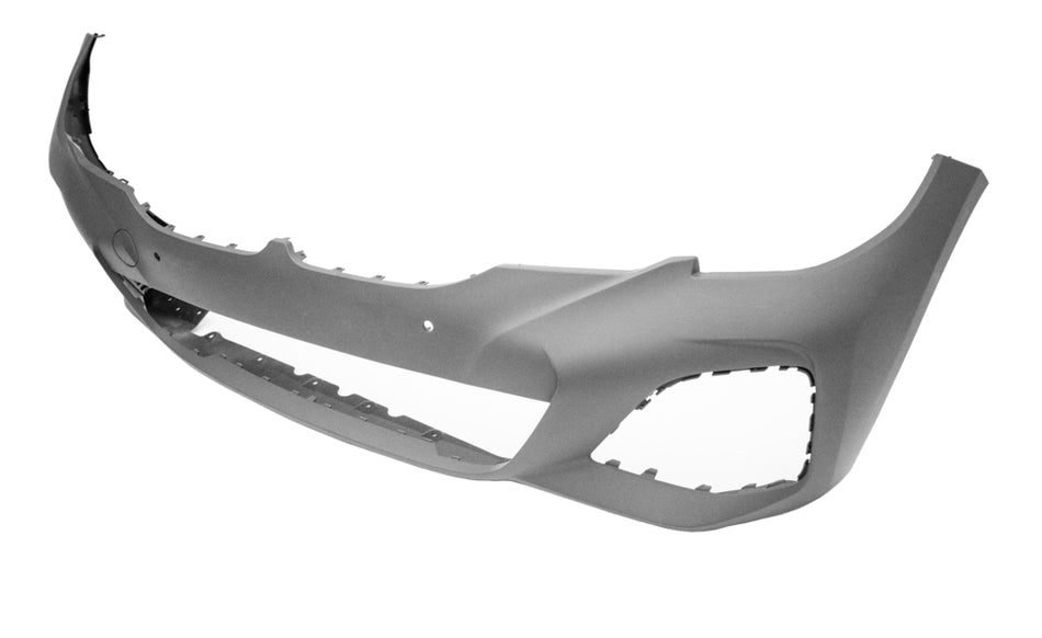 Paraurti Anteriore-Con Primer-Con Tappo Copri Gancio-Con Fori Pdc+supporti-Con Tracce Park Assist Per Bmw 3 Series - G20/g21 M-Sport (BM0351011)