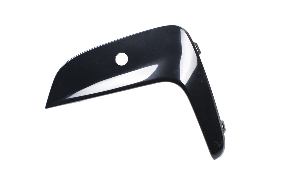 Modanatura Sinistra Griglia Radiatore Paraurti Anteriore-Superiore-Nera-Lucida-Con Foro Pdc+supporto Per Bmw 3 Series - G20/g21 M-Sport (BM0351244)