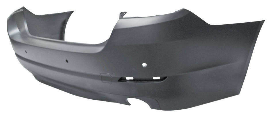 Paraurti Posteriore-Con Primer-Con Tappo Copri Gancio Traino-Con Fori Pdc+supporti-Con Scarico Doppio A Destra E Sinistra Mod. 4 Porte Per Bmw 5 Series - F10/f11 (BM0481081)