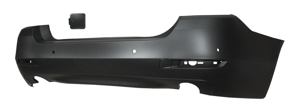 Paraurti Posteriore-Con Primer-Con Tappo Copri Gancio Traino-Con Fori Pdc+supporti-Con Scarico Doppio A Destra E Sinistra Mod. 4 Porte Per Bmw 5 Series - F10/f11 Lci (BM0501061)