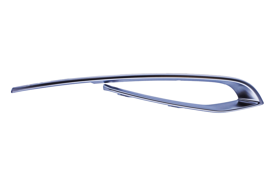 Modanatura Destra Griglia Paraurti Anteriore-Argento Per Bmw 5 Series - F10/f11 Lci (BM0502213)