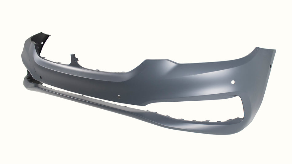 Paraurti Anteriore-Con Primer-Con Fori Pdc-Con Fori Park Assist+supporti-Con Tracce Lavafari Per Bmw 5 Series - G30/g31 (BM0521031)