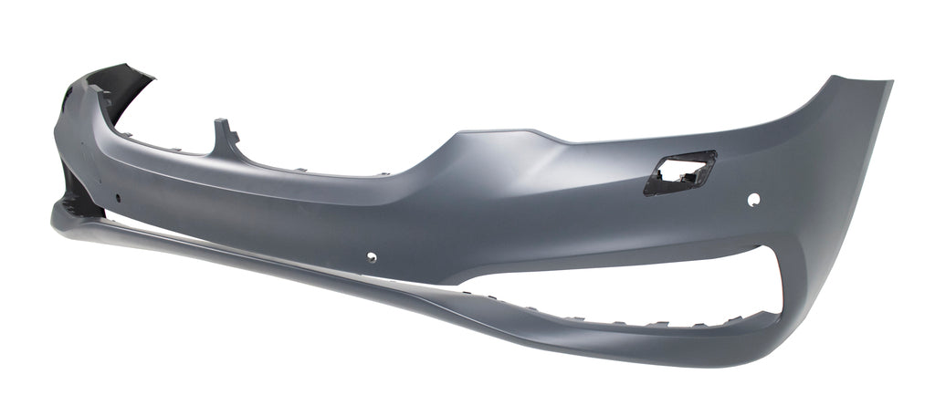 Paraurti Anteriore-Con Primer-Con Fori Pdc+supporti-Con Fori Lavafari-Con Tracce Park Assist Per Bmw 5 Series - G30/g31 (BM0521041)