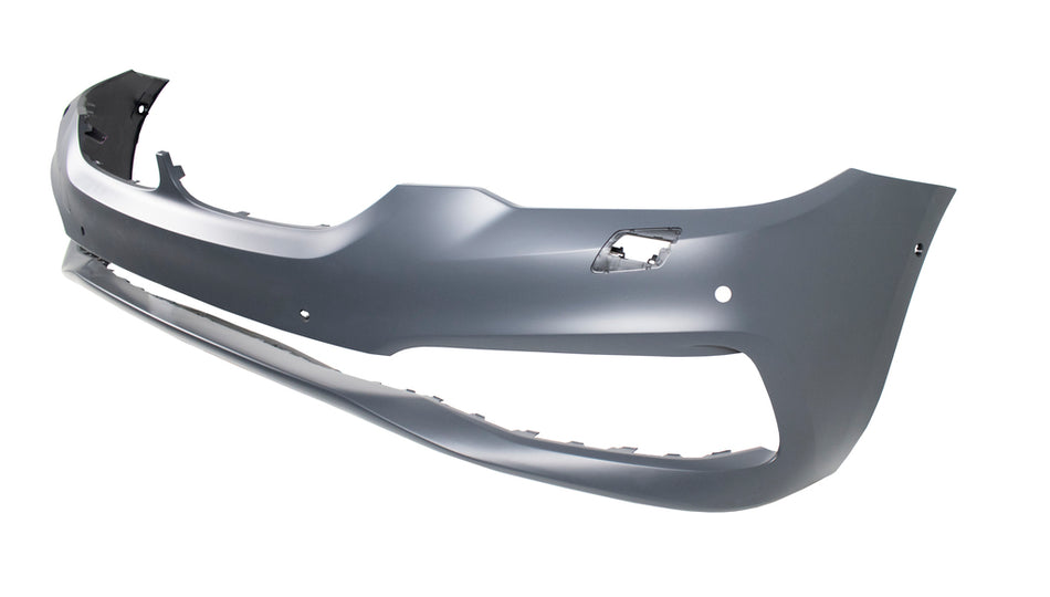 Paraurti Anteriore-Con Primer-Con Fori Pdc+supporti-Con Fori Lavafari-Con Fori Park Assist Per Bmw 5 Series - G30/g31 (BM0521042)