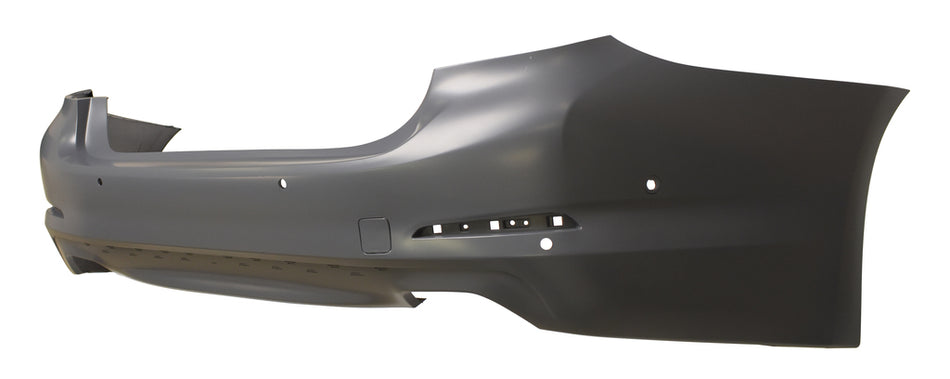 Paraurti Posteriore-Con Primer-Con Tappo Copri Gancio Traino-Con Fori Modanatura-Con Fori Pdc E Fori Park Assist+supporti-Con Scarico Singolo Grande A Destra E Sinistra Mod. 4 Porte Luxury/sport Lin Per Bmw 5 Series - G30/g31 (BM0521081)