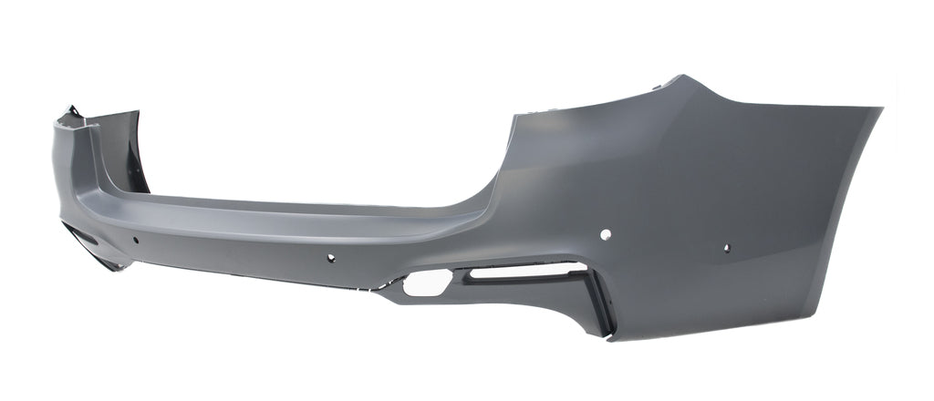 Paraurti Posteriore-Con Primer-Con Tappo Copri Gancio Traino-Con Fori Pdc E Fori Park Assist+supporti Mod. Station Wagon Per Bmw 5 Series - G30/g31/f90 M-Tech (BM0531071)