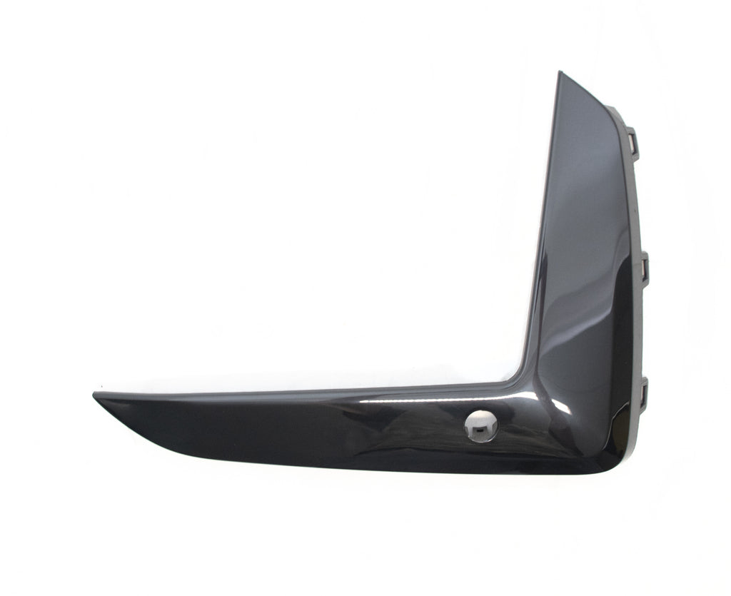 Modanatura Destra Paraurti Anteriore-Nera-Lucida-Con Foro Pdc+supporto Per Bmw 5 Series - G30/31 Lci M-Tech (BM0551233)