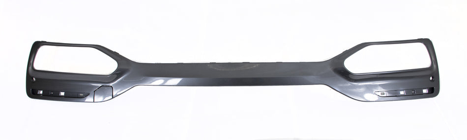Modanatura Paraurti Posteriore-Centrale-Grigio Scuro Lucida-Con Fori Pdc+supporti Per Bmw 7 Series - G11/g12 M-Tech (BM1071255)
