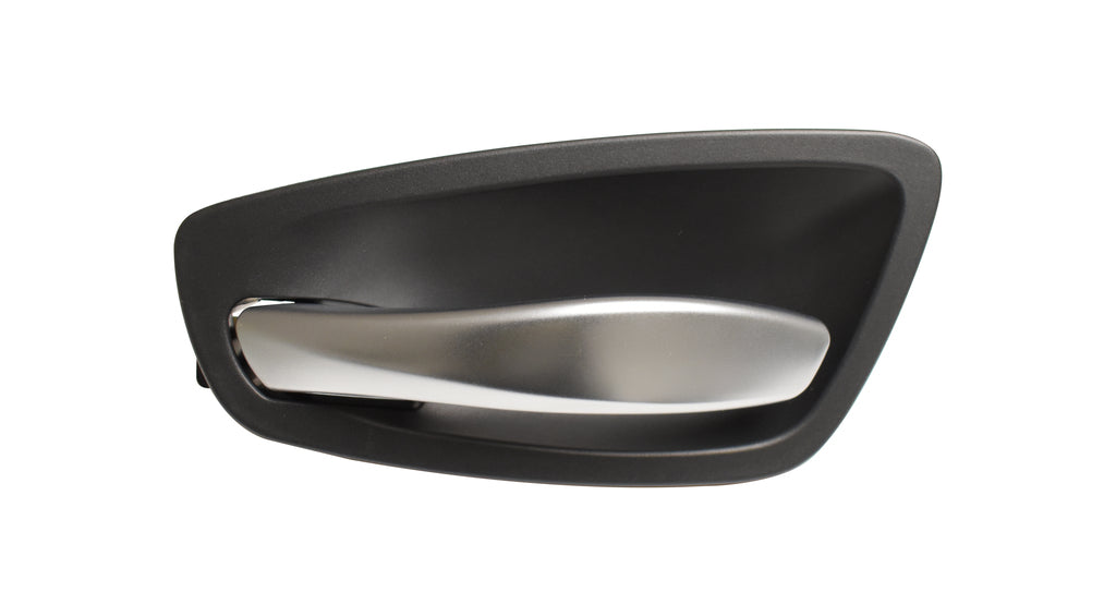 Maniglia Anteriore/posteriore Sinistra-Interna-Con Leva Cromata-Satinata-Con Mostrina Nera Per Bmw 1 Series - E87/e81 (BM1208402)