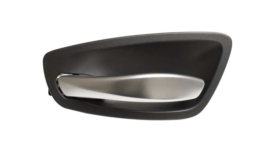 Maniglia Anteriore/posteriore Sinistra-Interna-Con Leva Cromata-Satinata-Con Mostrina Nera Per Bmw 1 Series - E87/e81 (BM1208402)