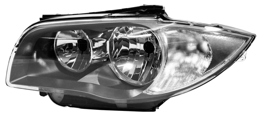 Proiettore Sinistro H7+h7-Elettrico-Senza Motore-Grigio Scuro Mod. 09 > 11 Per Bmw 1 Series - E87/e81 Lci (BM1214914)