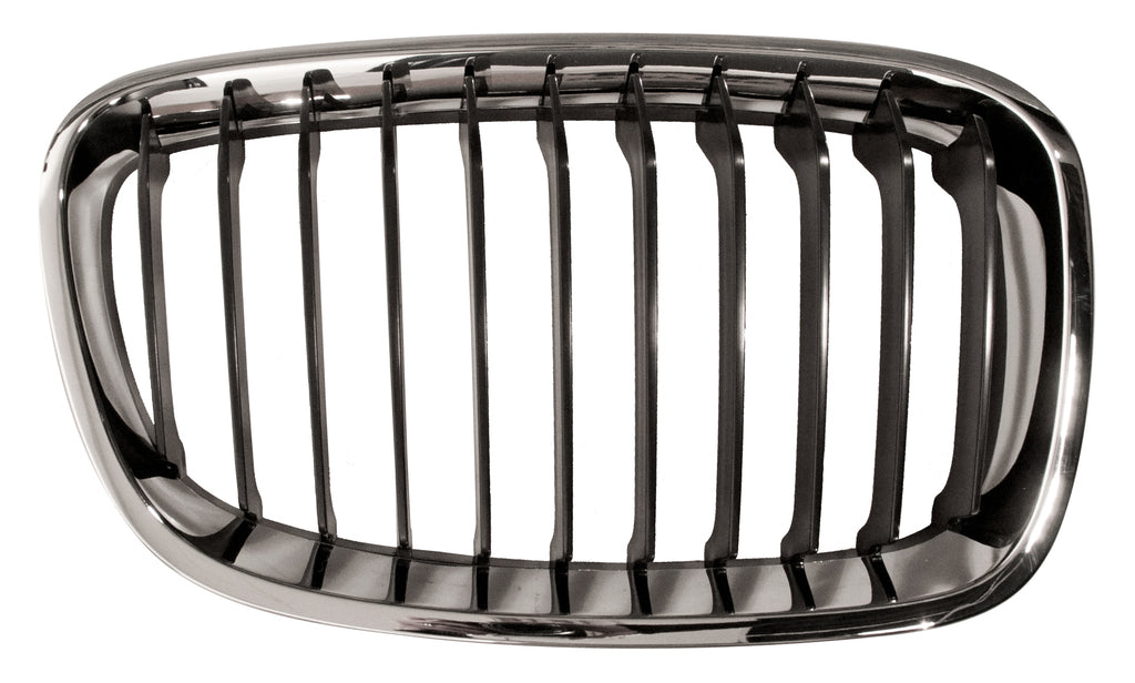 Griglia Radiatore Destra-Nera-Con Cornice Cromata Mod. Basis Per Bmw 1 Series - F20/f21 (BM1232003)