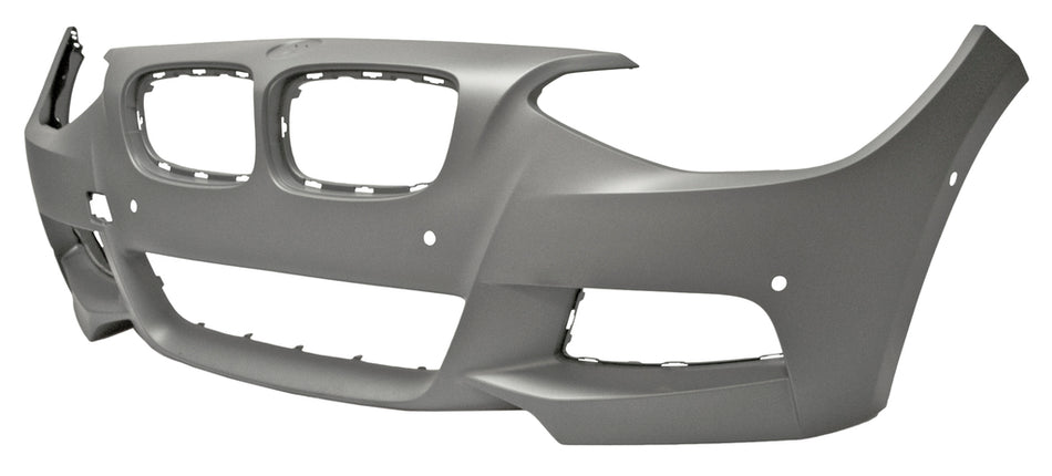 Paraurti Anteriore-Con Primer-Con Fori Pdc+supporti-Con Fori Park Assist-Con Tracce Lavafari Per Bmw 1 Series - F20/f21 M-Tech (BM1241041)