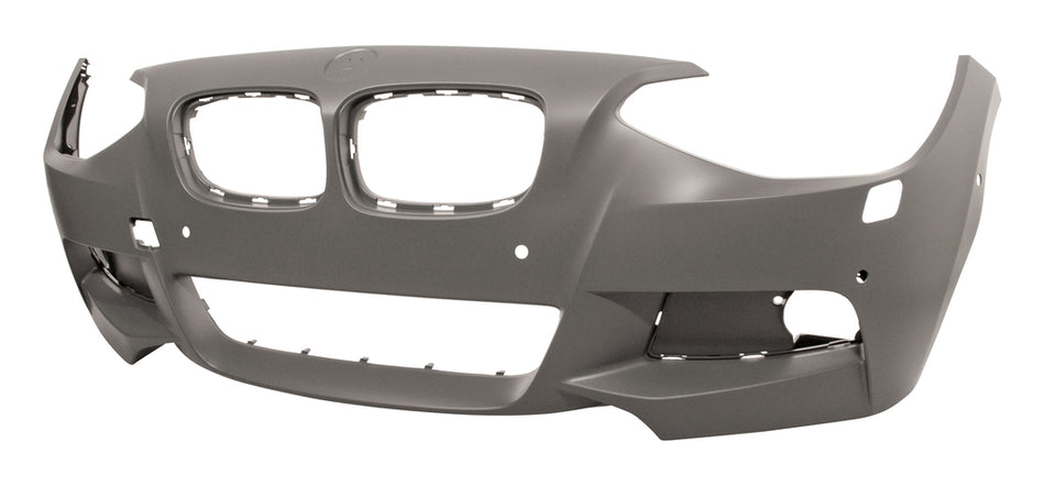 Paraurti Anteriore-Con Primer-Con Fori Pdc+supporti-Con Fori Lavafari-Con Fori Park Assist Per Bmw 1 Series - F20/f21 M-Tech (BM1241042)
