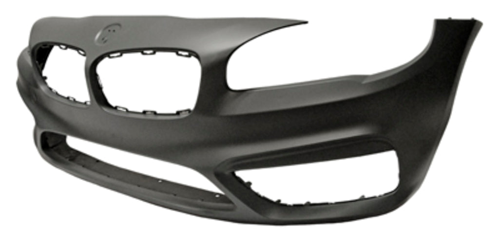 Paraurti Anteriore-Con Primer-Con Tappo Copri Gancio Per Bmw 2 Series - F45 / F46- Active/gran Tourer (BM2001001)