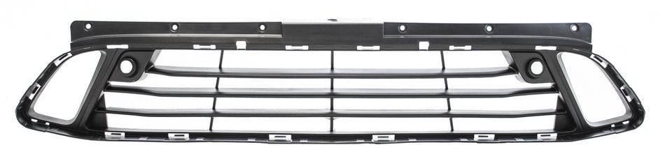 Griglia Paraurti Anteriore-Centrale-Nera-Aperta Ai Lati-Con Fori Pdc+supporti Per Bmw 2 Series - F45 / F46- Active/gran Tourer (BM2002140)