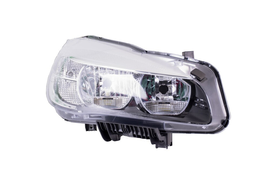 Proiettore Destro H7+h7-Elettrico-Con Motore-Con Luce Diurna-Led Per Bmw 2 Series - F45 / F46- Active/gran Tourer (BM2004903)