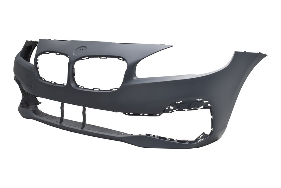 Paraurti Anteriore-Con Primer-Con Tappo Coprigancio-Con Tracce Pdc Per Bmw 2 Series - F45 / F46- Active/gran Tourer Lci (BM2021001)