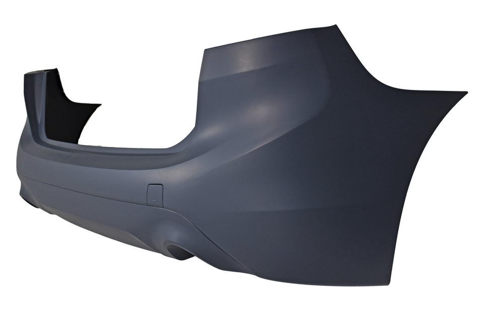 Paraurti Posteriore-Con Primer-Con Tracce Pdc-Con Scarico Singolo A Destra E Sinistra Mod. Active Tourer Per Bmw 2 Series - F45 / F46- Active/gran Tourer Lci (BM2021060)