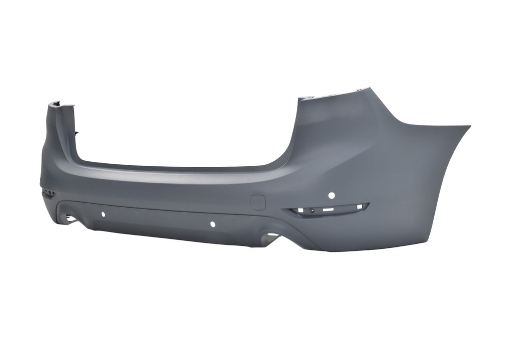 Paraurti Posteriore-Con Primer-Con Fori Pdc+supporti-Con Scarico Singolo A Destra E Sinistra Mod. Grandtourer Per Bmw 2 Series - F45 / F46- Active/gran Tourer Lci (BM2021068)