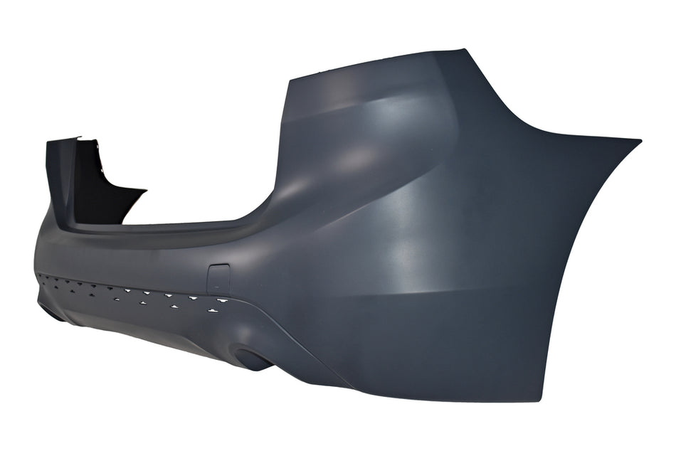 Paraurti Posteriore-Con Primer-Con Tracce Pdc-Con Scarico Singolo A Destra E Sinistra Mod. Active Tourer Luxury/sport Line Per Bmw 2 Series - F45 / F46- Active/gran Tourer Lci (BM2021080)