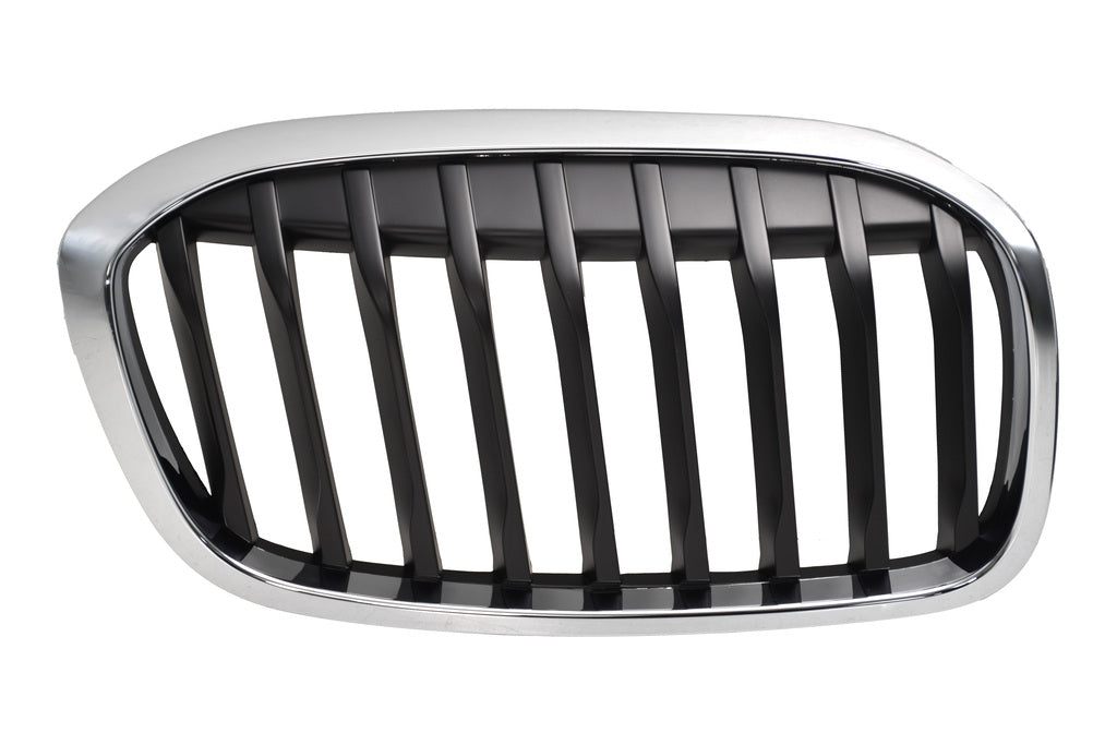 Griglia Radiatore Destra-Nera-Con Cornice Cromata Per Bmw 2 Series - F45 / F46- Active/gran Tourer Lci (BM2022003)