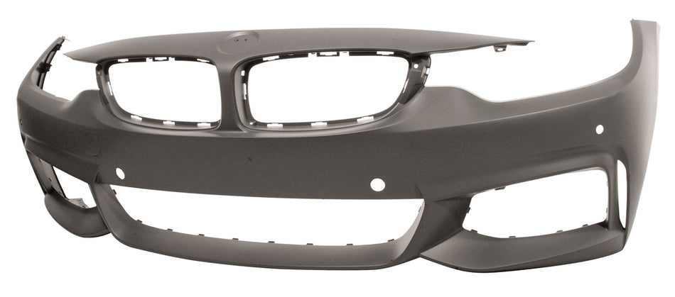 Paraurti Anteriore-Con Primer-Con Fori Pdc+supporti-Con Tracce Lavafari Per Bmw 4 Series - F32/f33 - Coupe/cabrio - M-Tech (BM4001012)
