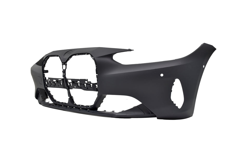 Paraurti Anteriore-Con Primer-Con Tappo Copri Gancio-Con Fori Pdc-Con Fori Park Assist+supporti Per Bmw 4 Series - G22/g23 Coupe'/cabrio (BM4061021)