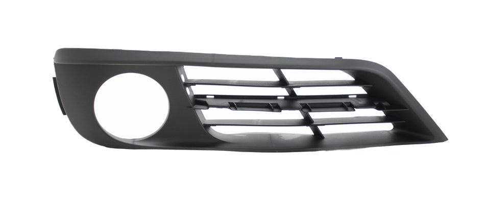 Griglia Destra Paraurti Anteriore-Nera-Con Sede Fendi-Con Fori Modanatura Per Bmw 5 Series - F07 Gt Lci (BM5022123)