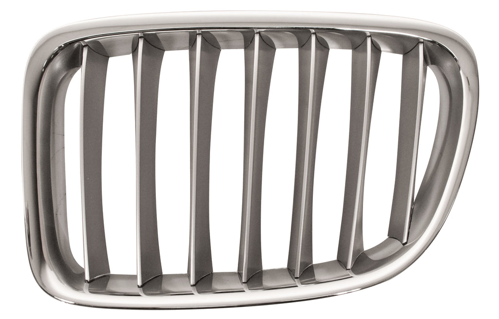 Griglia Radiatore Sinistra-Cromata-Titanio Per Bmw X1 - E84 (BM7022034)