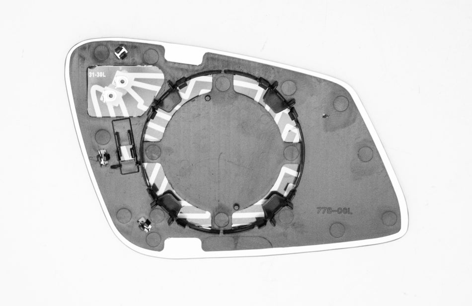 Piastra Specchio Sinistra-Termica-Asferica-2 Pins Per Bmw X1 - F48 (BM7067516)