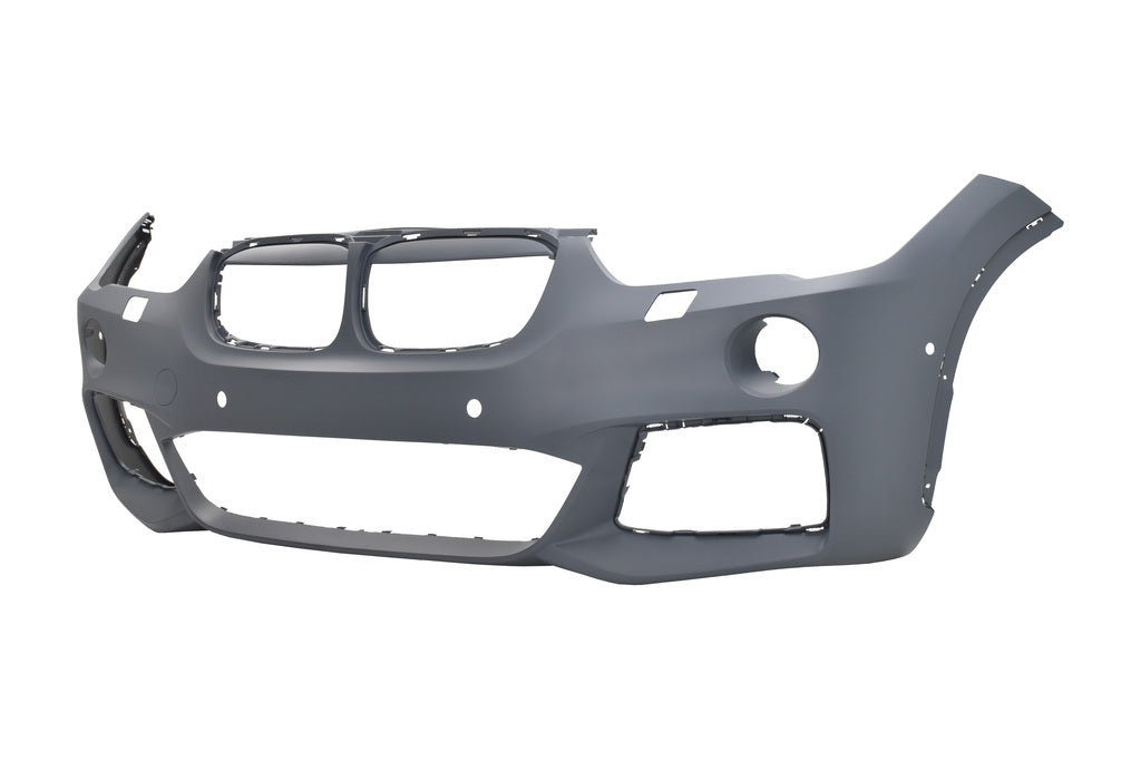 Paraurti Anteriore-Con Primer-Con Fori Pdc E Park Assist+supporti-Con Fori Lavafari Per Bmw X1 - F48 M-Tech (BM7071031)