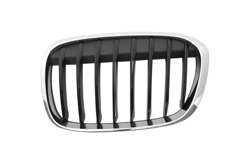 Griglia Radiatore Sinistra-Cromata-Cromata-Nera Per Bmw X1 - F48 M-Tech (BM7072014)