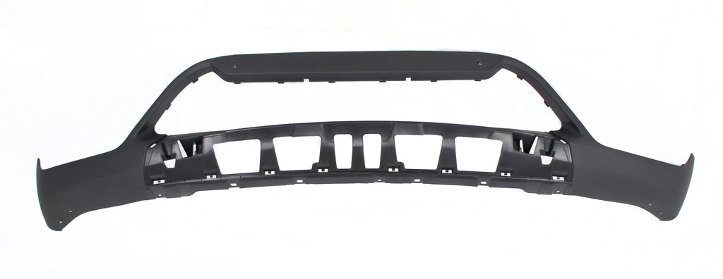 Spoiler Paraurti Anteriore-Nero-Goffrato-Con Fori Pdc+supporti Per Bmw X1 - F48 Lci (BM7081811)